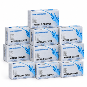Great Hands Nitrile Gloves (10 Boxes)